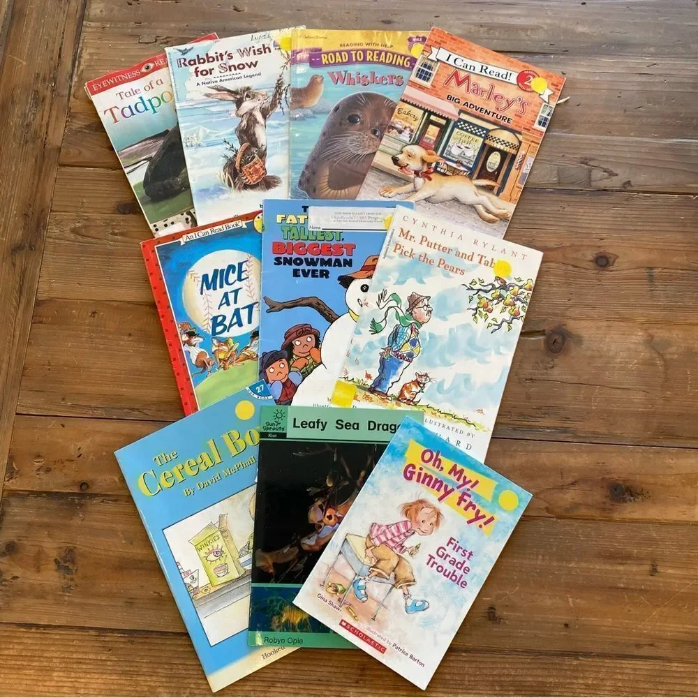 Tons of kids books! Visit my closet and filter “kids” then search “book”